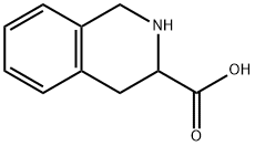 (S)-1,2,3,4-四氢-3-异喹啉羧酸 结构式