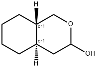1H-2-Benzopyran-3-ol, octahydro-, (4aR,8aS)-rel- (9CI) 结构式