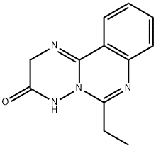 2H-[1,2,4]Triazino[2,3-c]quinazolin-3(4H)-one,6-ethyl-(9CI) 结构式