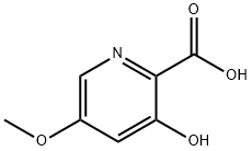 2-Pyridinecarboxylicacid,3-hydroxy-5-methoxy-(9CI) 结构式