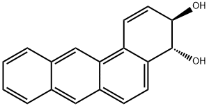 (3R)-3,4-Dihydrobenzo[a]anthracene-3β,4α-diol 结构式