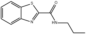 2-Benzothiazolecarboxamide,N-propyl-(9CI) 结构式