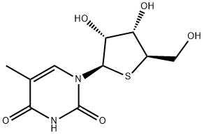 5-甲基-4'-硫代尿苷 结构式
