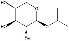 Isopropyl β-D-xylopyranoside 结构式