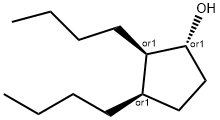 Cyclopentanol, 2,3-dibutyl-, (1R,2R,3R)-rel- (9CI) 结构式