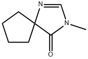 1,3-Diazaspiro[4.4]non-1-en-4-one,3-methyl-(9CI) 结构式