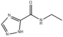 1H-1,2,4-Triazole-3-carboxamide,N-ethyl-(9CI) 结构式