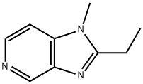 1H-Imidazo[4,5-c]pyridine,2-ethyl-1-methyl-(9CI) 结构式