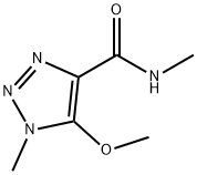 1H-1,2,3-Triazole-4-carboxamide,5-methoxy-N,1-dimethyl-(9CI) 结构式