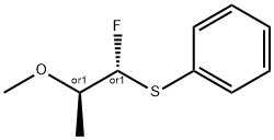 Benzene, [[(1R,2R)-1-fluoro-2-methoxypropyl]thio]-, rel- (9CI) 结构式