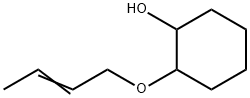 Cyclohexanol,2-(2-butenyloxy)-(9CI) 结构式