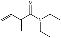 3-Butenamide,N,N-diethyl-2-methylene-(9CI) 结构式