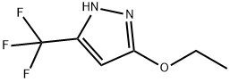 1H-Pyrazole,3-ethoxy-5-(trifluoromethyl)-(9CI) 结构式