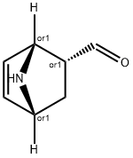 7-Azabicyclo[2.2.1]hept-5-ene-2-carboxaldehyde,(1R,2R,4R)-rel-(9CI) 结构式