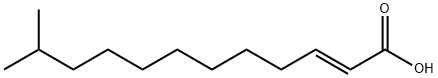 反式-11-甲基-2-十二碳烯酸 结构式