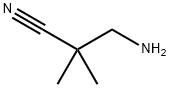 3-氨基-2,2-二甲基丙腈 结构式