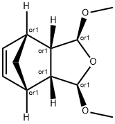 4,7-Methanoisobenzofuran,1,3,3a,4,7,7a-hexahydro-1,3-dimethoxy-,(1R,3S,3aS,4R,7S,7aR)-rel-(9CI) 结构式