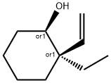 Cyclohexanol, 2-ethenyl-2-ethyl-, (1R,2R)-rel- (9CI) 结构式