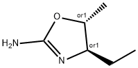 2-Oxazolamine,4-ethyl-4,5-dihydro-5-methyl-,(4R,5R)-rel-(9CI) 结构式