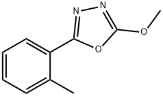 1,3,4-Oxadiazole,2-methoxy-5-(2-methylphenyl)-(9CI) 结构式