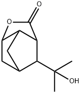 3,5-Methano-2H-cyclopenta[b]furan-2-one,hexahydro-7-(1-hydroxy-1-methylethyl)-(9CI) 结构式