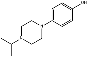 1-异丙基-4-(4-羟基苯基)哌嗪 结构式