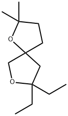 1,7-Dioxaspiro[4.4]nonane,8,8-diethyl-2,2-dimethyl-(9CI) 结构式