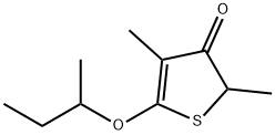 3(2H)-Thiophenone,2,4-dimethyl-5-(1-methylpropoxy)-(9CI) 结构式