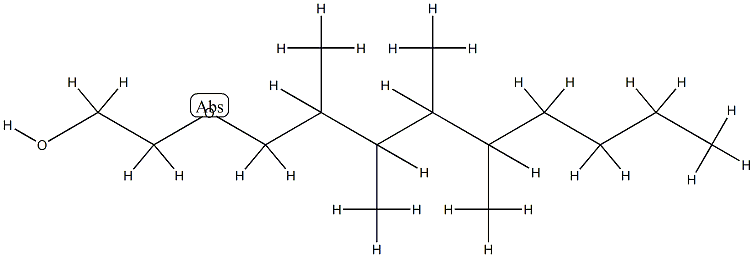 Poly(oxy-1,2-ethanediyl), .alpha.-(2,3,4,5-tetramethylnonyl)-.omega.-hydroxy- 结构式