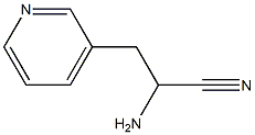 3-Pyridinepropanenitrile,alpha-amino-(9CI) 结构式