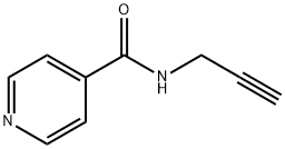 4-Pyridinecarboxamide,N-2-propynyl-(9CI) 结构式