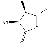 Ribonic acid, 2-amino-2,3,5-trideoxy-3-methyl-, gamma-lactone (9CI) 结构式