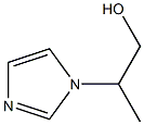 ALPHA(OR BETA)-甲基-1H-咪唑-1-乙醇 结构式