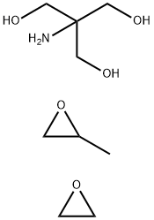 1,3-Propanediol, 2-amino-2-(hydroxymethyl)-, polymer with methyloxirane and oxirane 结构式