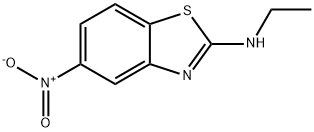 2-Benzothiazolamine,N-ethyl-5-nitro-(9CI) 结构式