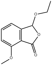 1(3H)-Isobenzofuranone,3-ethoxy-7-methoxy-(9CI) 结构式