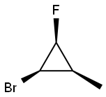 Cyclopropane, 1-bromo-2-fluoro-3-methyl-, (1R,2S,3R)-rel- (9CI) 结构式