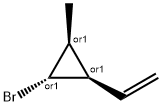 Cyclopropane, 1-bromo-2-ethenyl-3-methyl-, (1R,2R,3S)-rel- (9CI) 结构式