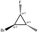 Cyclopropane, 1-bromo-2-fluoro-3-methyl-, (1R,2R,3S)-rel- (9CI) 结构式