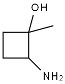 2-氨基-1-甲基环丁-1-醇 结构式