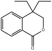 1H-2-Benzopyran-1-one,4,4-diethyl-3,4-dihydro-(9CI) 结构式