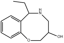 2H-1,5-Benzoxazocin-3-ol,6-ethyl-3,4,5,6-tetrahydro-(9CI) 结构式