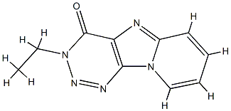 Pyrido[2,1:2,3]imidazo[4,5-d]-1,2,3-triazin-4(3H)-one, 3-ethyl- (9CI) 结构式