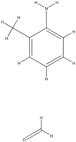 甲醛与甲苯胺的反应产物 结构式