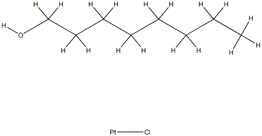 氯-辛醇络铂合物 结构式