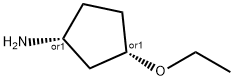 Cyclopentanamine, 3-ethoxy-, (1R,3S)-rel- (9CI) 结构式