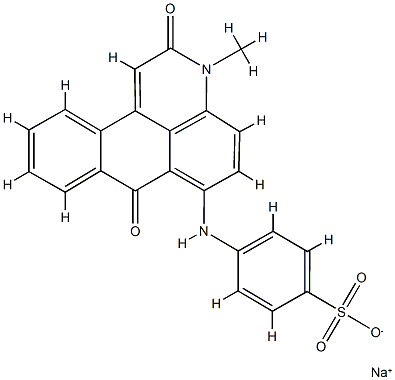 C.I. Acid Red 81 结构式