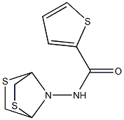 2-Thiophenecarboxamide,N-2,5-dithia-7-azabicyclo[2.2.1]hept-7-yl-(9CI) 结构式