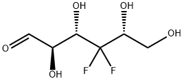 ribo-Hexose, 4-deoxy-4,4-difluoro- (9CI) 结构式