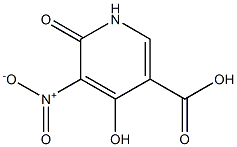 3-Pyridinecarboxylicacid,1,6-dihydro-4-hydroxy-5-nitro-6-oxo-(9CI) 结构式